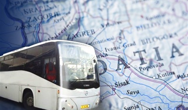 Chorvatsko - Pisak - autobusová doprava  